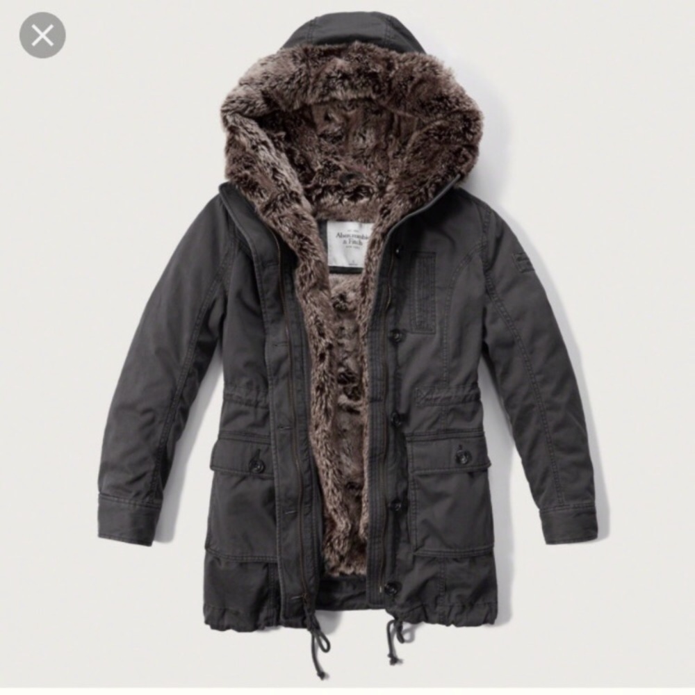 Abercrombie Faux Fur jacket